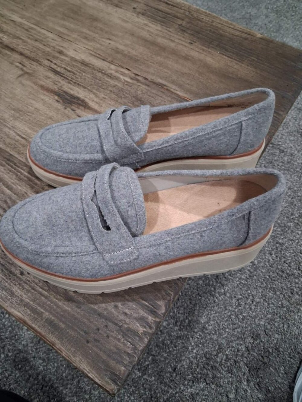 Dr. Scholl’s Nice Day Max Loafers – Light Grey – Size 10 (BNWT) - Picture 4 of 7